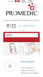 Mobile Screenshot of groupepromedic.ca